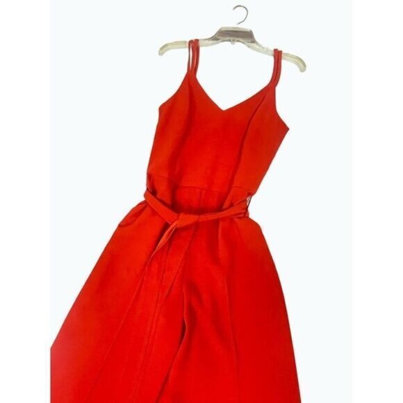 Trina Turk Cloud V-neck Poppy Jumpsuit Size 12 MSRP: $298 size 6 - Picture 5 of 6